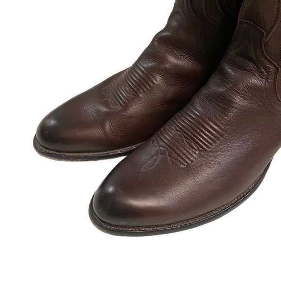 Tecovas Jamie Boots in Sequoia Bovine 15 D Womens Brown Cowgirl Rodeo Equestrian - Picture 7 of 11